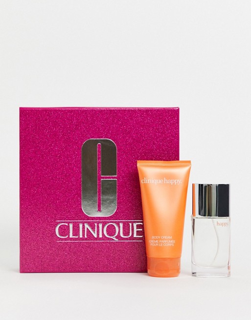 Clinique Have a Little Happy Perfume + Body Moisturiser Gift Set