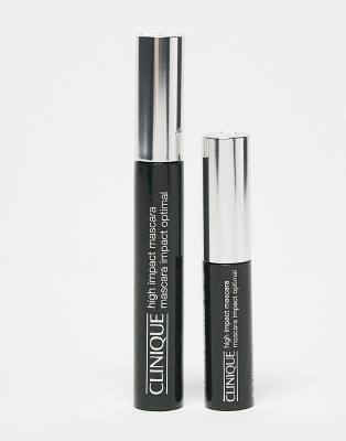 Clinique - High Impact Mascara - Duo-Geschenkset (33% Ersparnis)-Schwarz