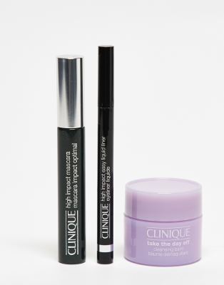 Clinique - High Impact Mascara - Make-up-Geschenkset (34% sparen)-Schwarz