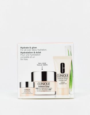 Clinique Hydrate + Glow Skincare Set (save 33%)