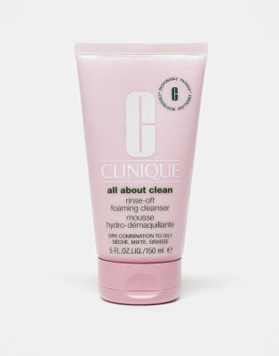 Clinique Jumbo All About Clean Rinse-Off Foaming Cleanser 250ml-No colour φωτογραφία