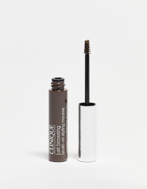 Clinique – Just Browsing Brush-On Styling Mousse – Mus stylizujący do brwi – Deep Brown - view 1