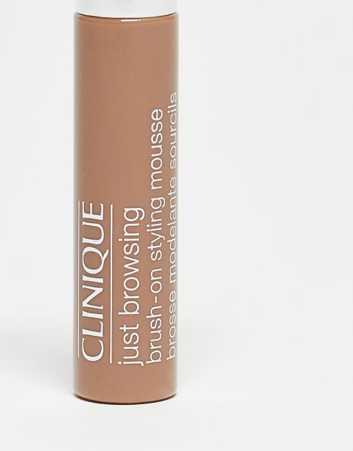 Clinique – Just Browsing Brush-On Styling Mousse – Mus stylizujący do brwi – Soft Blonde, 3 z 4