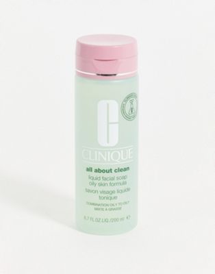 Clinique Liquid Facial Soap Oily Skin Formula 200ml - ASOS Price Checker
