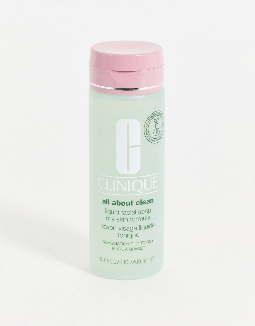 Clinique Liquid Facial Soap Oily Skin Formula 200ml-No colour