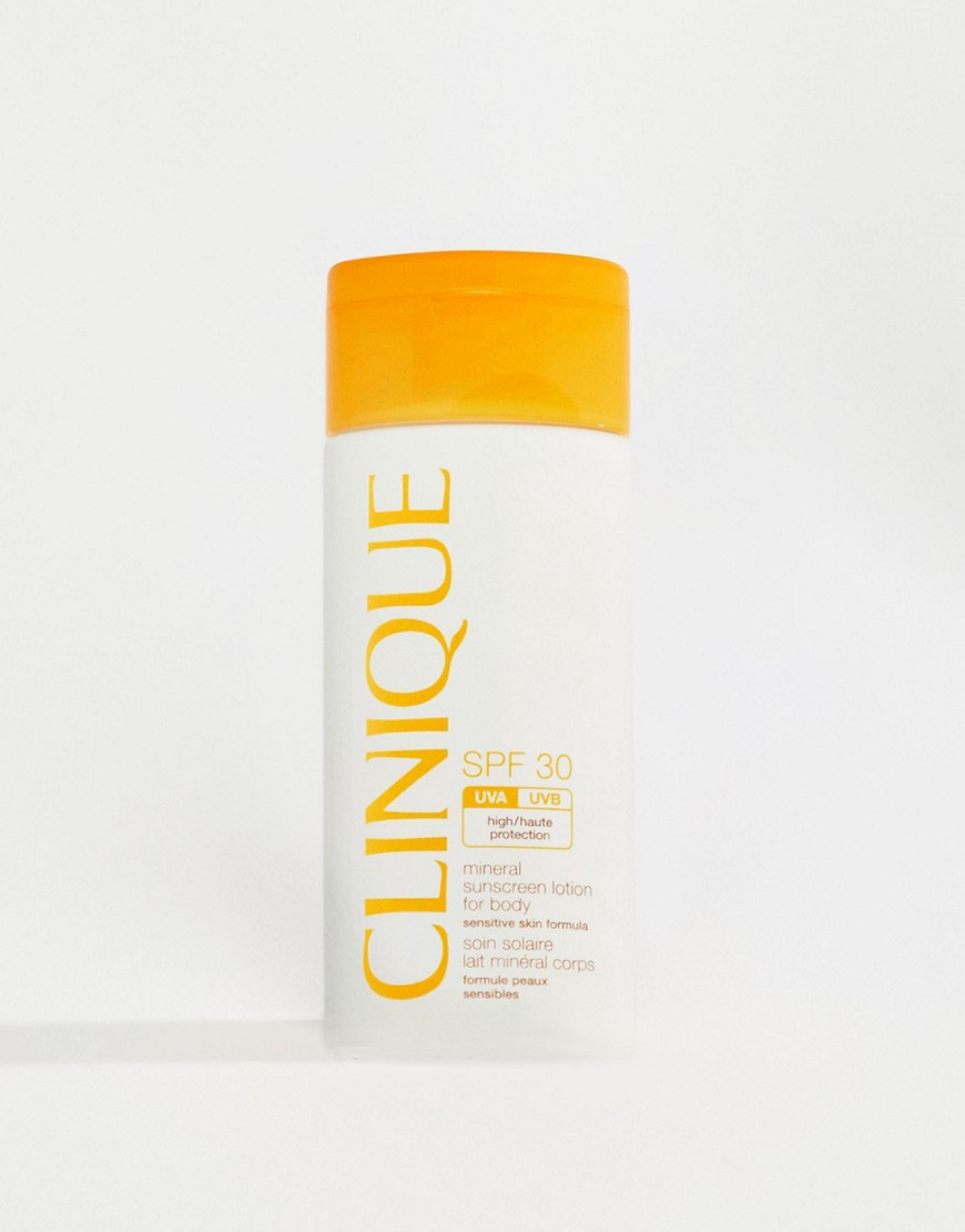 Clinique - Minerale zonnebrandvloeistof voor het lichaam SPF 30 125ml-Zonder kleur