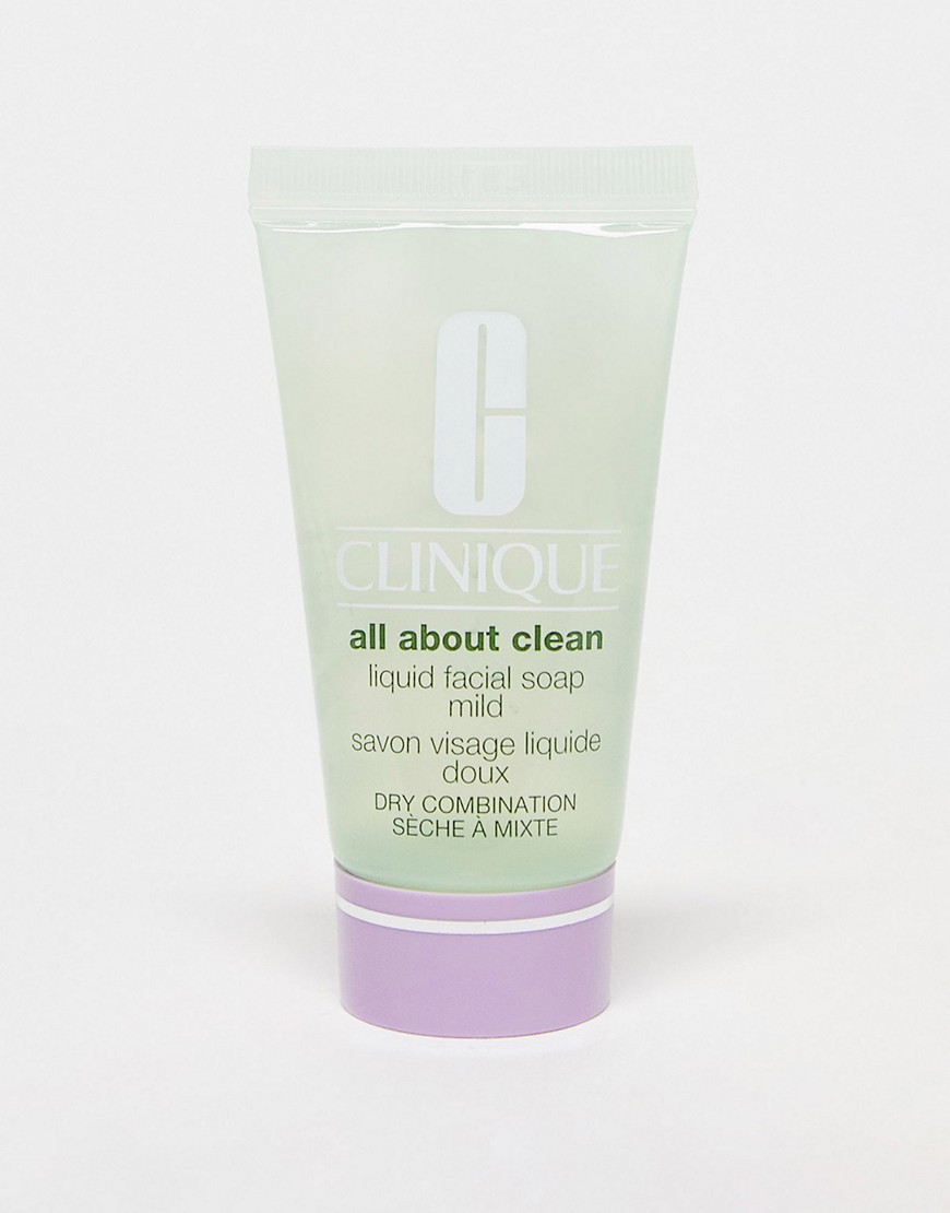 Clinique Mini All About Clean Liquid Facial Soap Mild 30ml-No colour