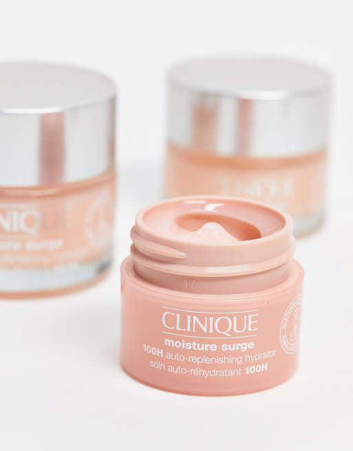 Clinique – Mini Moisture Surge 100 Hour Auto-Replenishing Hydrator – Hudvårdskräm, 15ml, 4 av 4