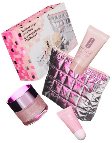 Clinique - Moisture Surge Megastars - Gavesæt med fugtende hudprodukter - Spar 32% - view 1