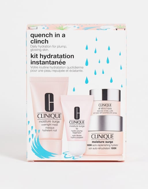 Clinique – Moisture Surge – Quench In A Clinch – SOS Kit – Hudvårdsset (spara 41%)
