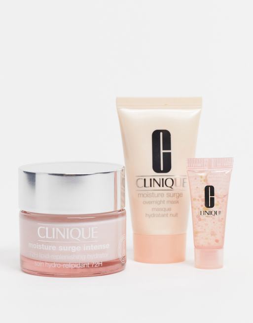 Clinique – Moisture Surge Trio: Zestaw podarunkowy intensywnie nawilżający - oszczędzasz 34%