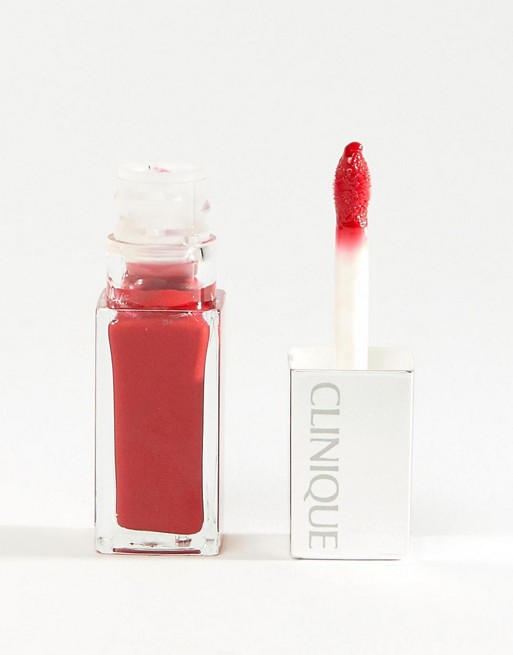Clinique Pop Lacquer Lip Colour + Primer -Lava Pop