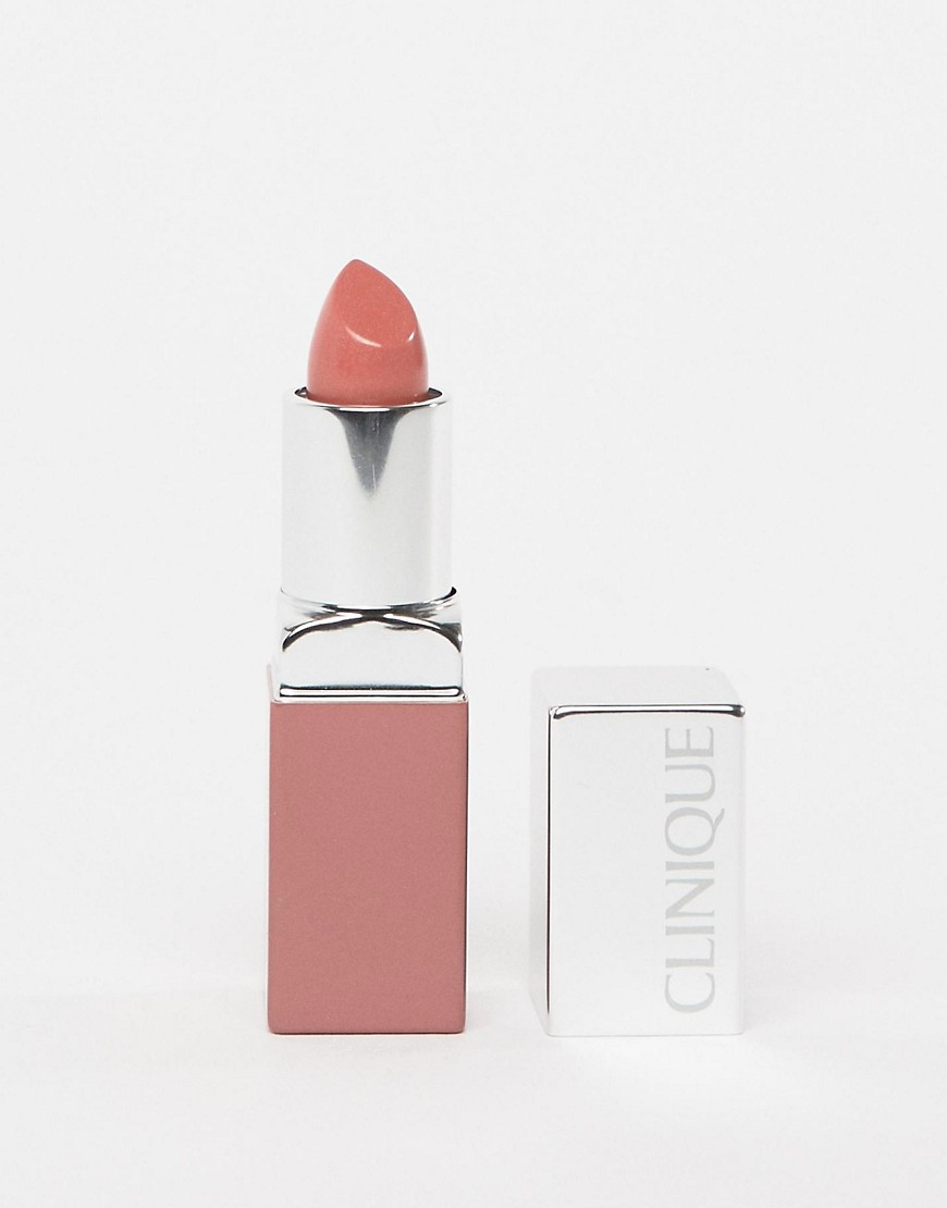 Clinique Pop Lacquer Lip Colour + Primer -Nude Pop-Beige