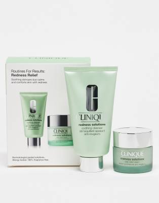 Clinique - Routines For Results: Redness Relief Pflege-Set für zu Rötungen neigende Haut (Rabatt 35%)-Keine Farbe