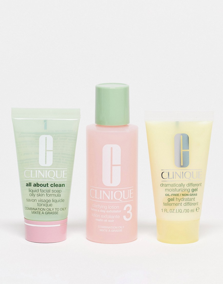 Clinique Skin School Supplies: Cleanser Refresher Course for Combination Oily Set-No colour