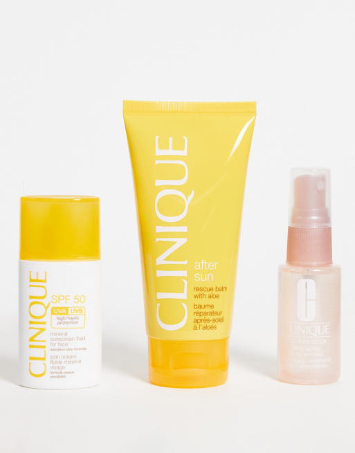 Clinique – SOS Kit: Survival For Sunny Days – Set med solkrämer med SPF (spara 36%), 2 av 4