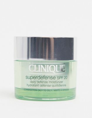 Clinique - Superdefense - Daily Defense moisturizer SPF 20 Voor gemengde vette huid 50 ml-Zonder kleur