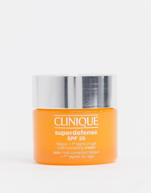 labyrint intern Ziekte Clinique - Superdefense - Moisturizer SPF25 huidtype 1/2 50 ml | ASOS