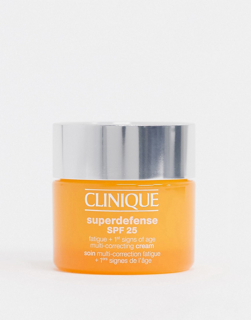 Clinique – Superdefense Moisturizer SPF25 Skin Type 3/4 – Ansiktskräm, 50 ml-Ingen färg
