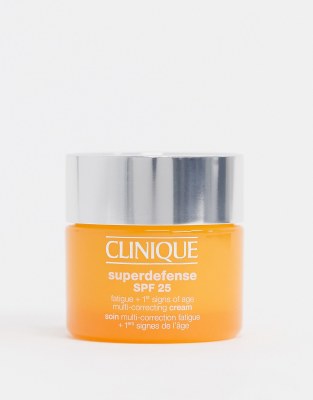 Clinique - Superdefense Moisturizer SPF25 Skin Type 3/4 - Creme, 50 ml-Keine Farbe