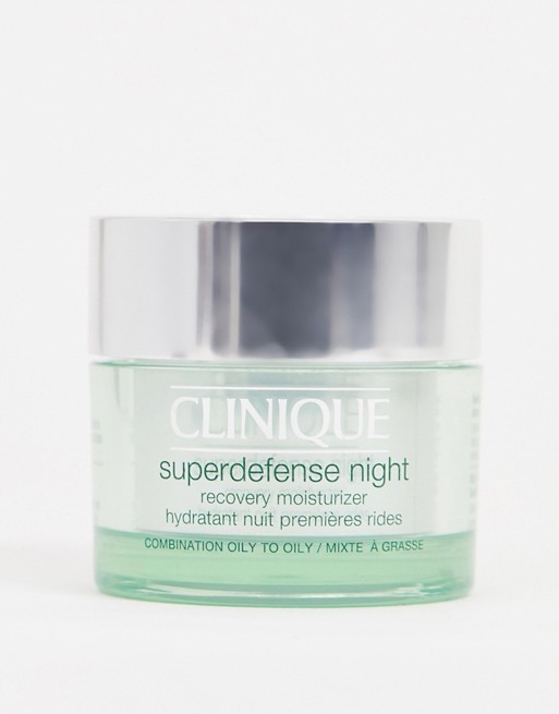Clinique Superdefense Night Recovery Moisturizer For Combination to Oily 50ml