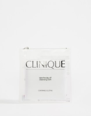 Clinique Take The Day Off Cleansing Cloth- Pack Of 2-no Colour In Transparent