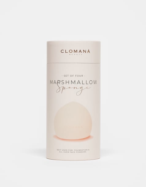 Clomana - Marshmallow - Set da 4 spugnette - view 1