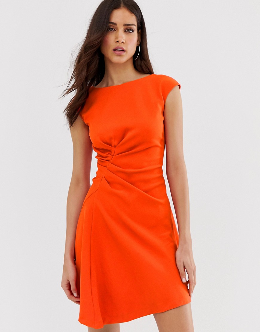 Closet London - Closet asymmetric front dress-orange