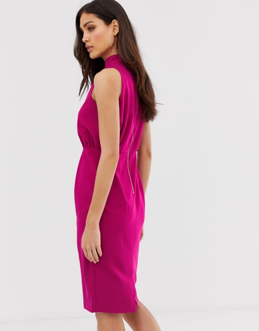 Closet – Bleistiftkleid mit Mandarinkragen, 2 von 4