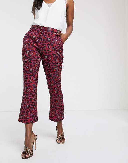 Closet bootcut cropped trousers