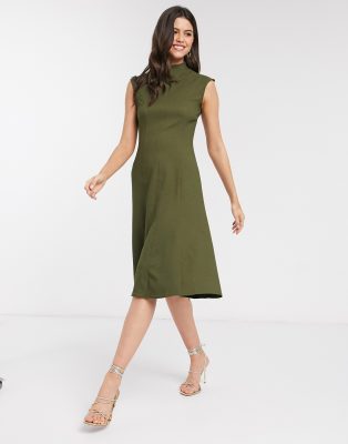 dark khaki dress