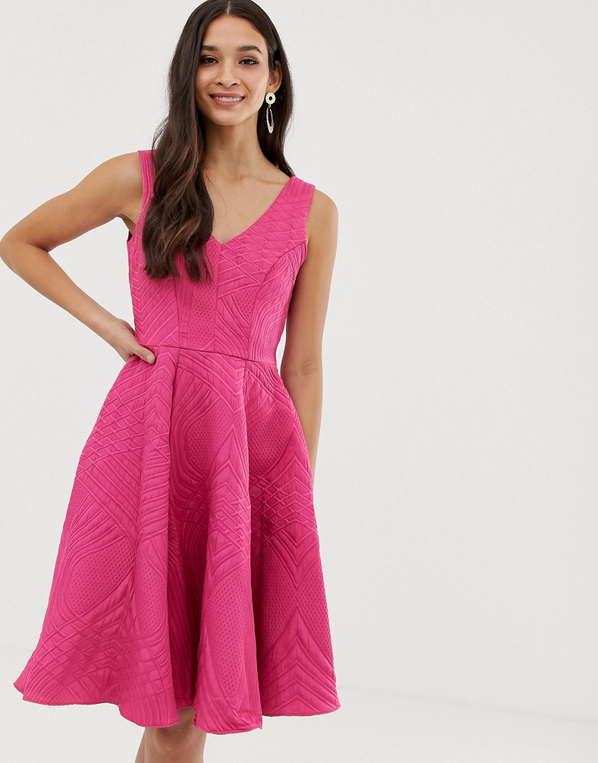 Closet – gennemforet kjole-Pink