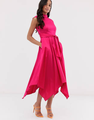 asos handkerchief dress