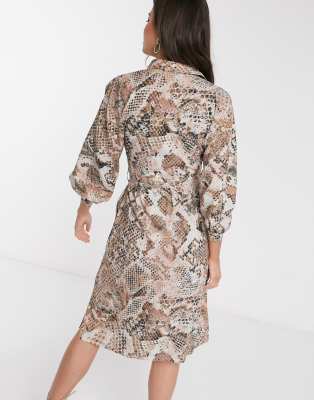 kimono shirt dress