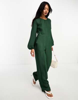 BALLOON SLEEVE JUMPSUIT