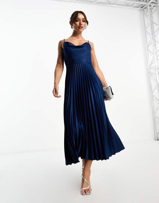 Closet pleated dress best sale