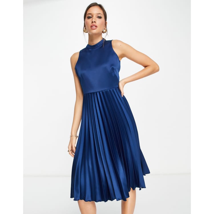 Oasis megan chiffon midi dress best sale