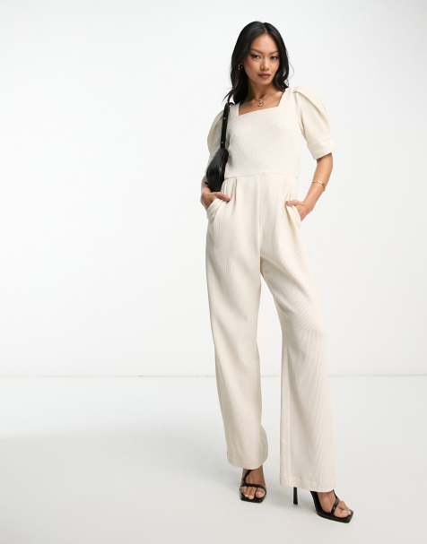 Drank Terminologie gazon Witte Jumpsuits | Witte Jumpsuits en Playsuits voor Dames | ASOS