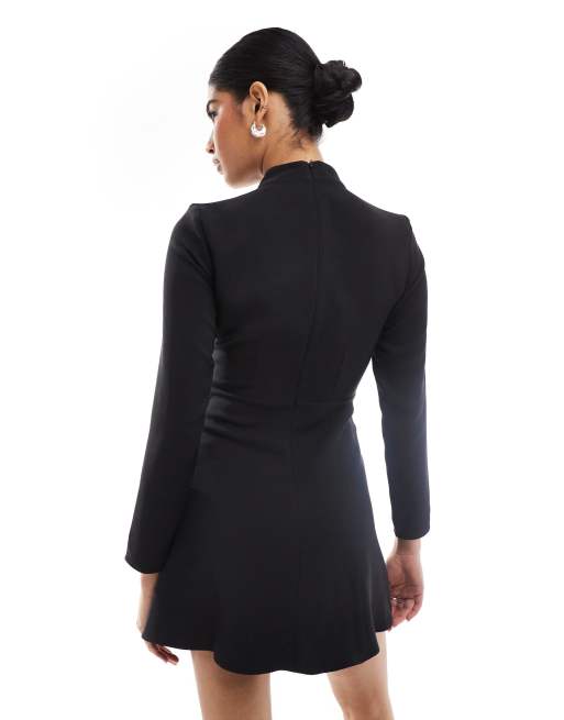 knee length dresses for ladies Farm Rio Long Sleeve Pleated Maxi Dress main image 1