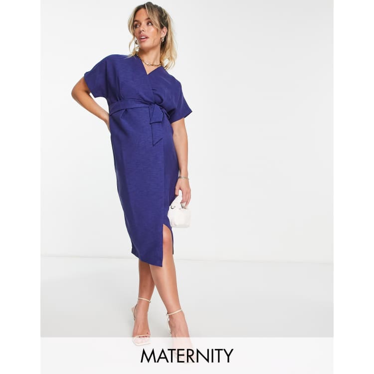 Asos maternity kimono store dress
