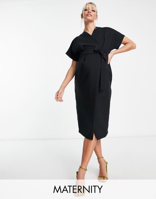 Asos maternity sale kimono dress