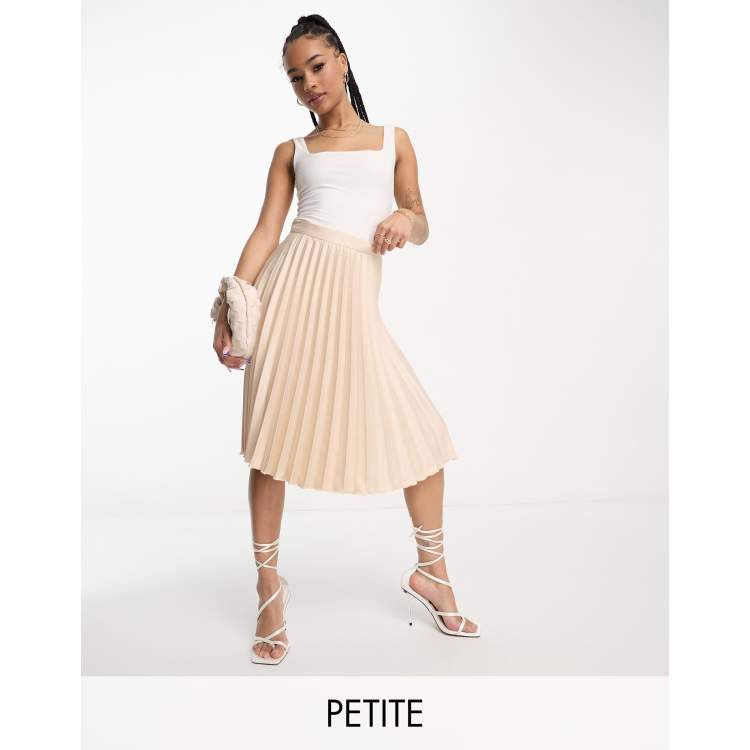 Asos petite pleated 2025 midi skirt uk