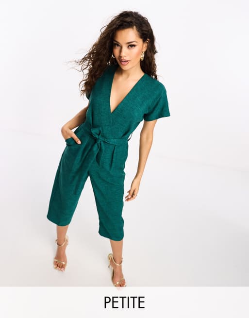 Emerald green best sale jumpsuit petite