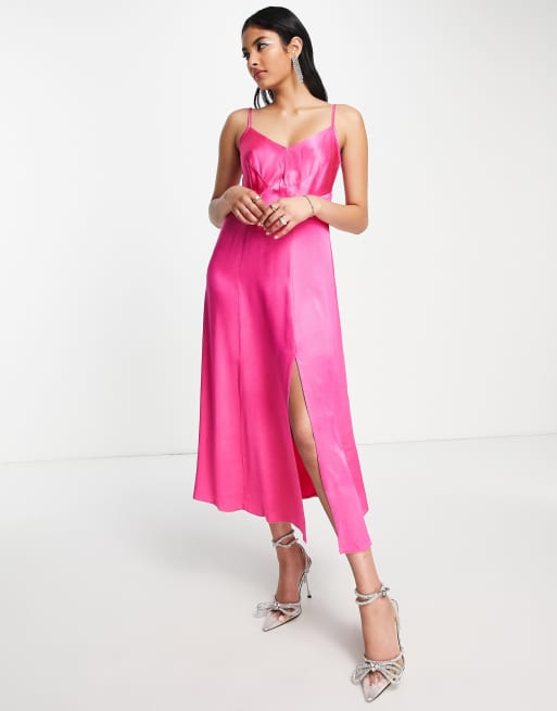 Dress 2025 pink fuschia