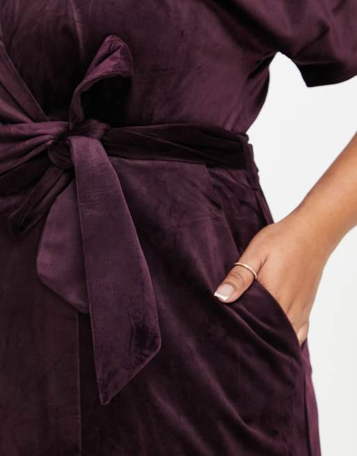 closet london purple dress Closet London maxi bodycon dress in purple