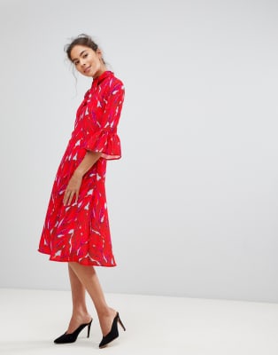 closet midi skater dress