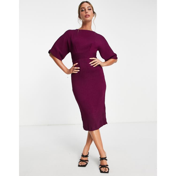 Plum hotsell sheath dress