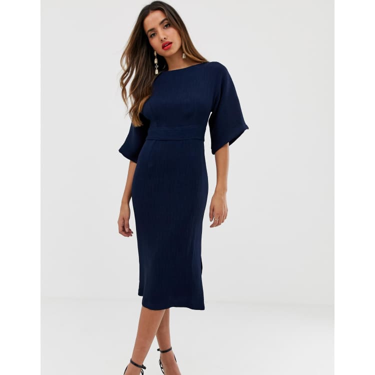 Closet london navy dress best sale