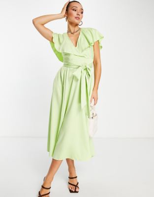 lime green midi