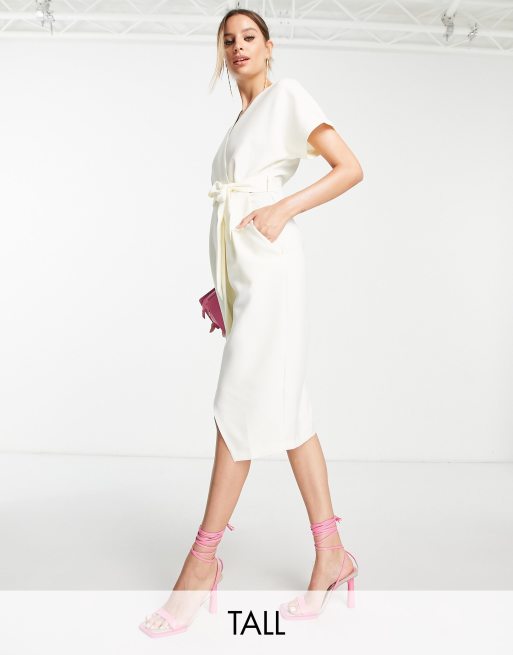 White closet 2025 wrap dress